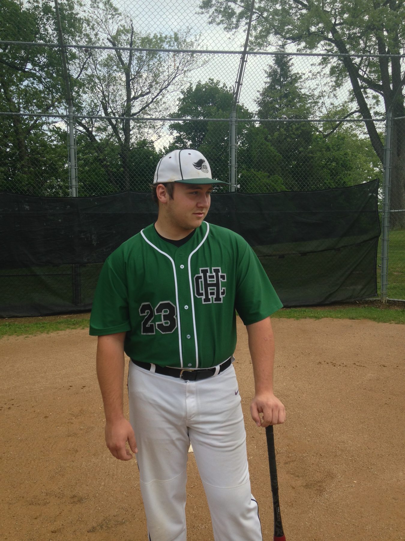 Holy Cross junior J.J. Backus looks ahead to his senior year baseball career as a Crusader. (Courtesy: Terri Backus)