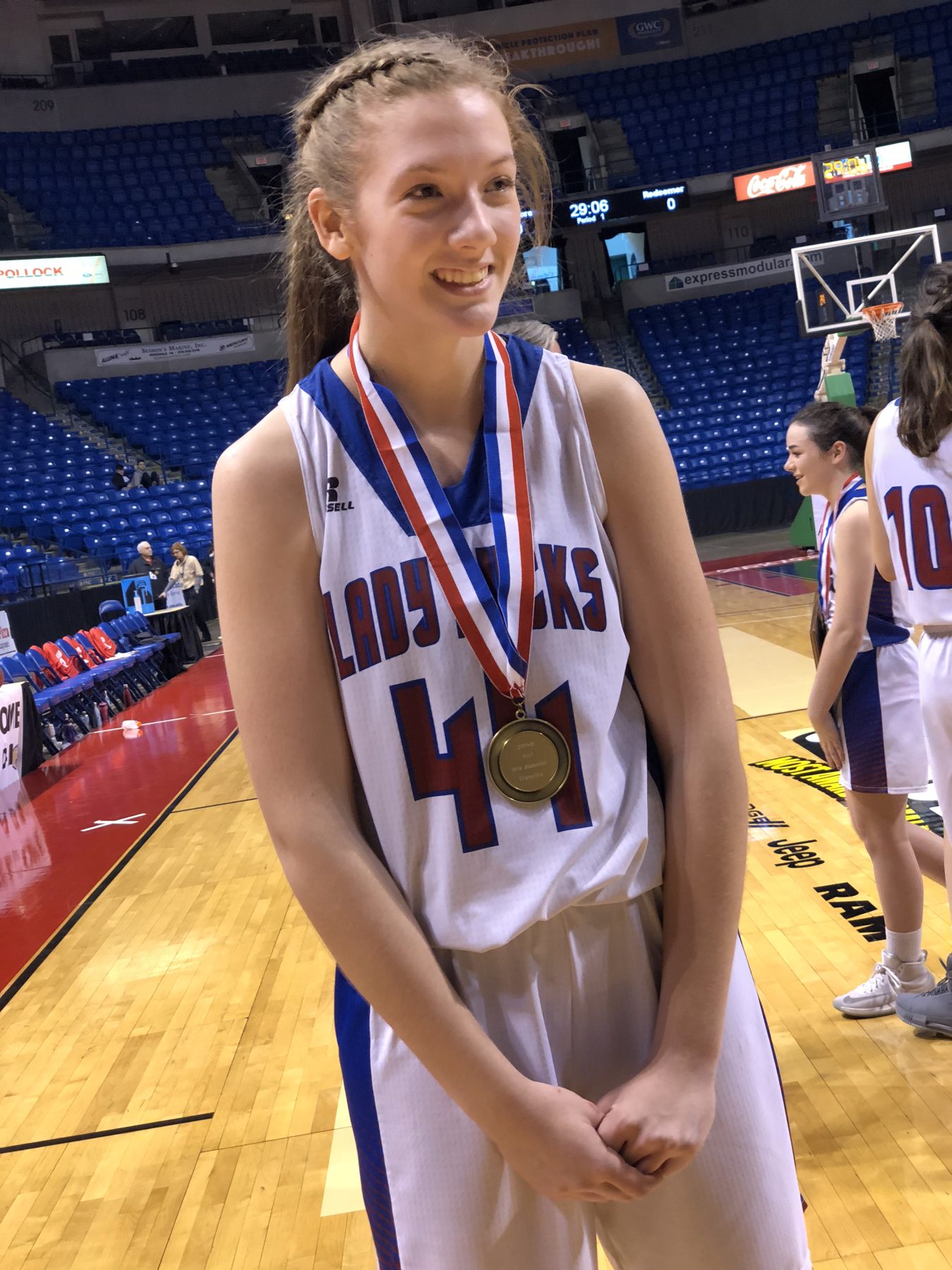 Athletes of the Month - Lady Bucks Toomey