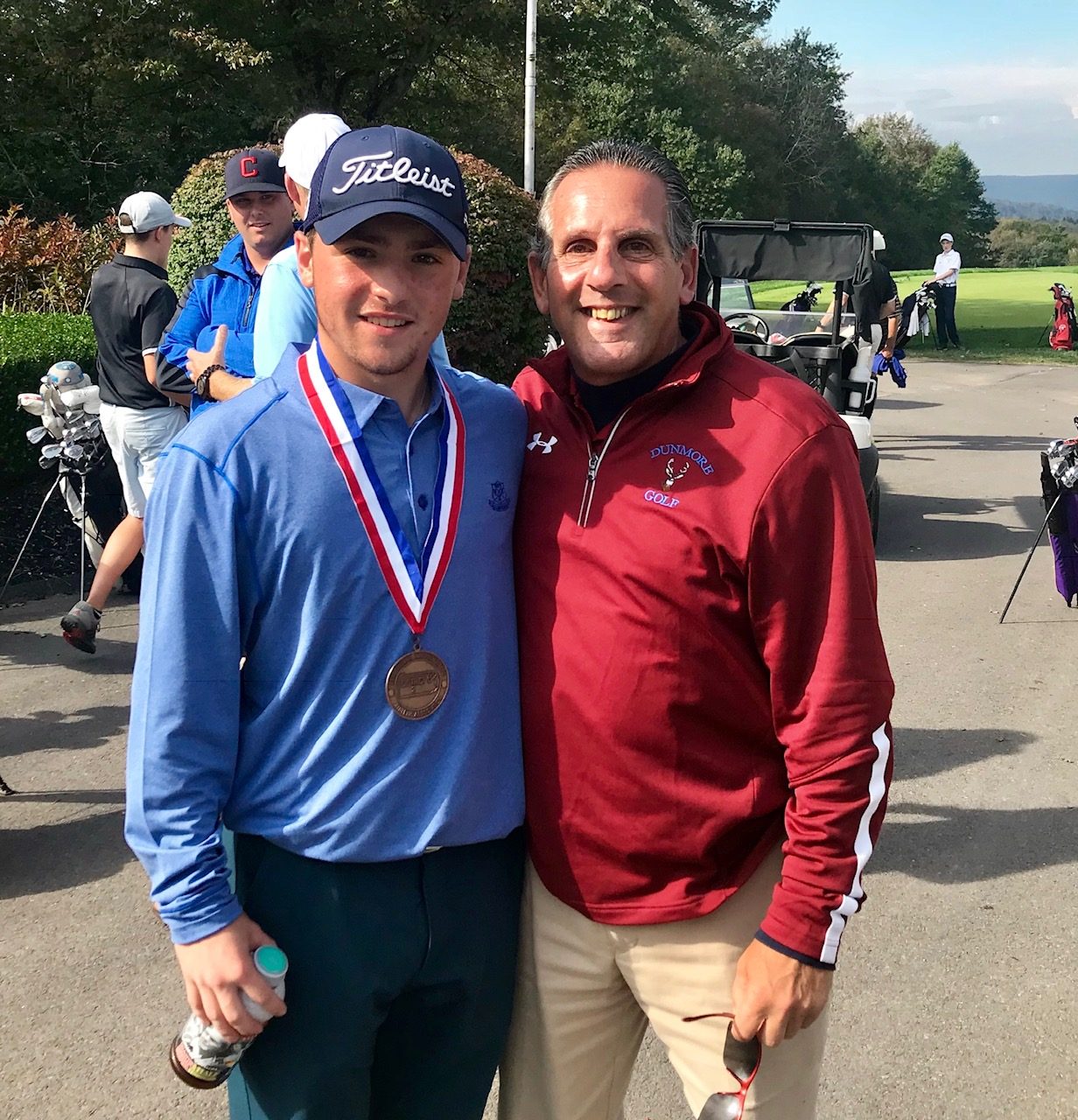 Athlete of the Month - Frankie Ruggiero & Coach Lac