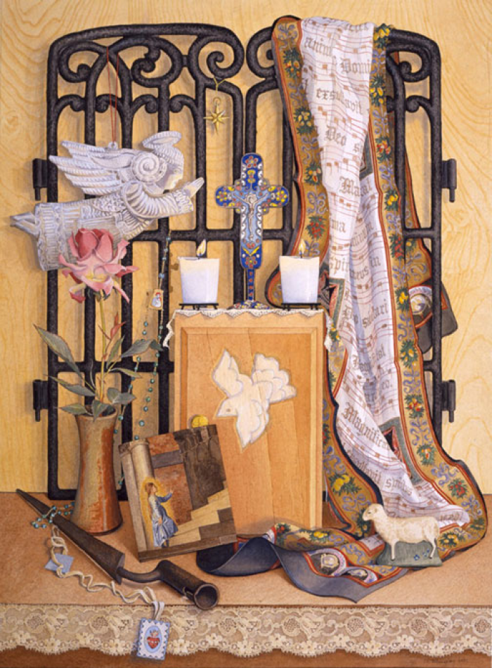 “Watercolor and Wonder: Shrines” - Mary Billingsley, M.F.A