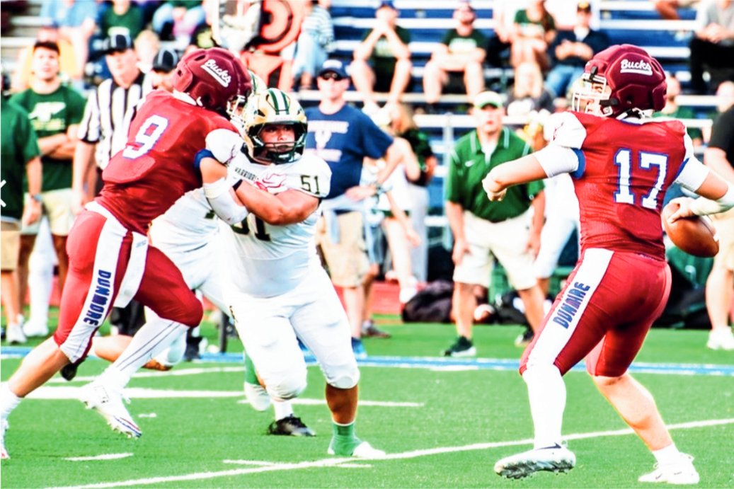 Bucks quarterback Brady McCormick a strong leader